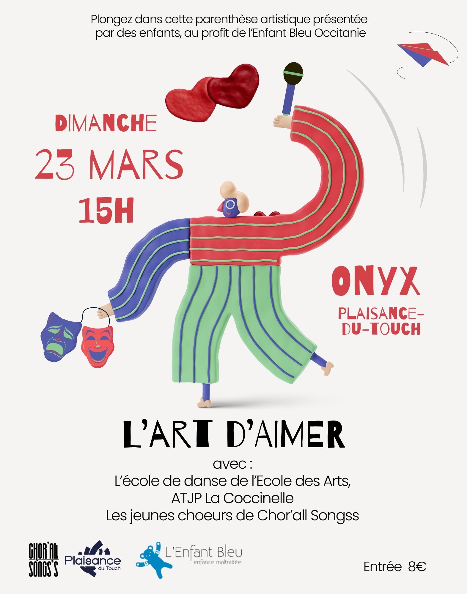Concert au profit de l&rsquo;Enfant Bleu Occitanie