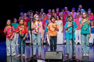 Choristes Lala Kids en concert, juin 2026