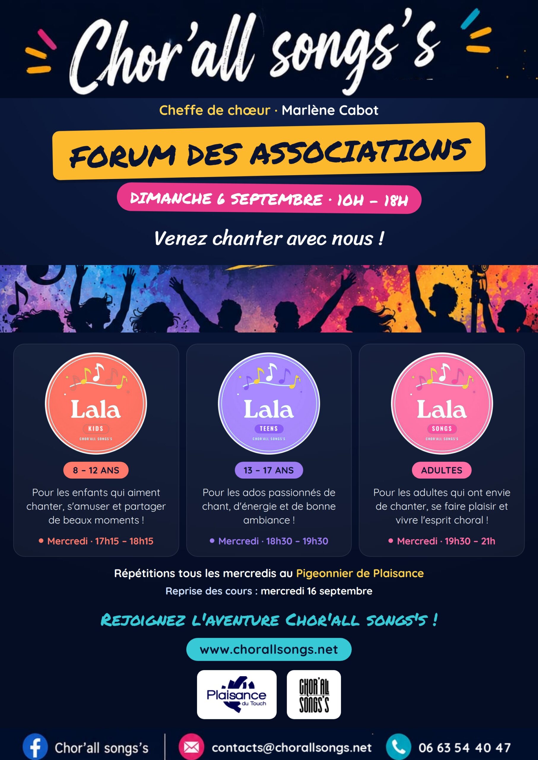 Forum des associations : dimanche 6 septembre 2026